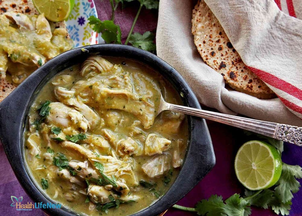 Spicy Green Chicken Chili Healthy Recipes