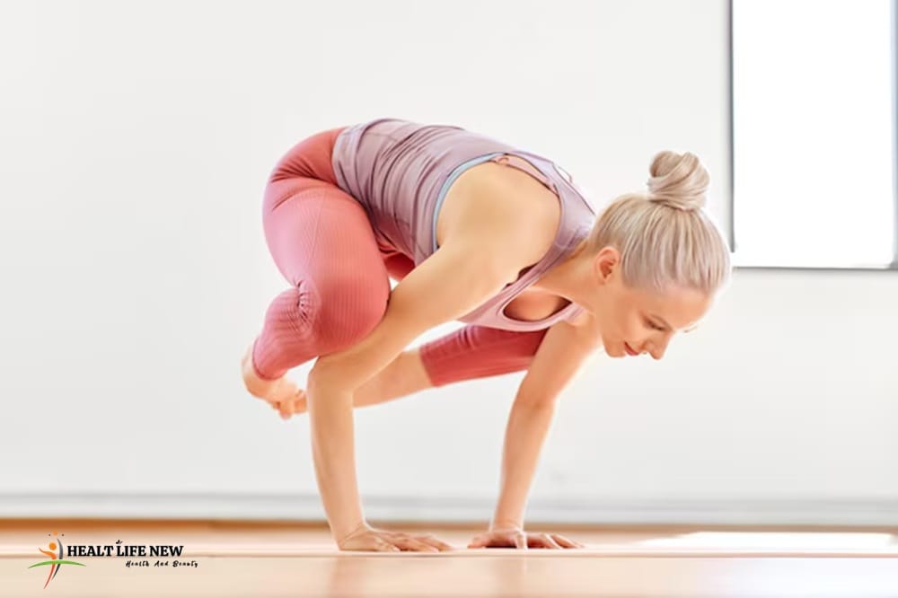 Crane Pose Yoga