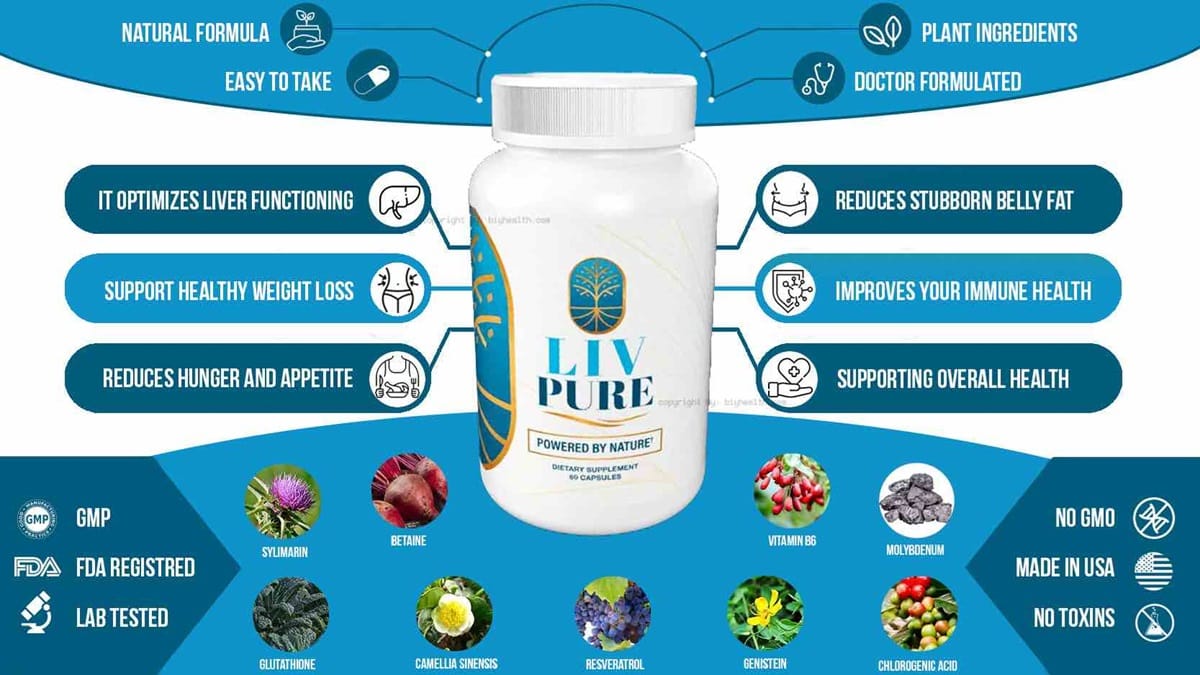 Natural Ingredients With Liv Pure