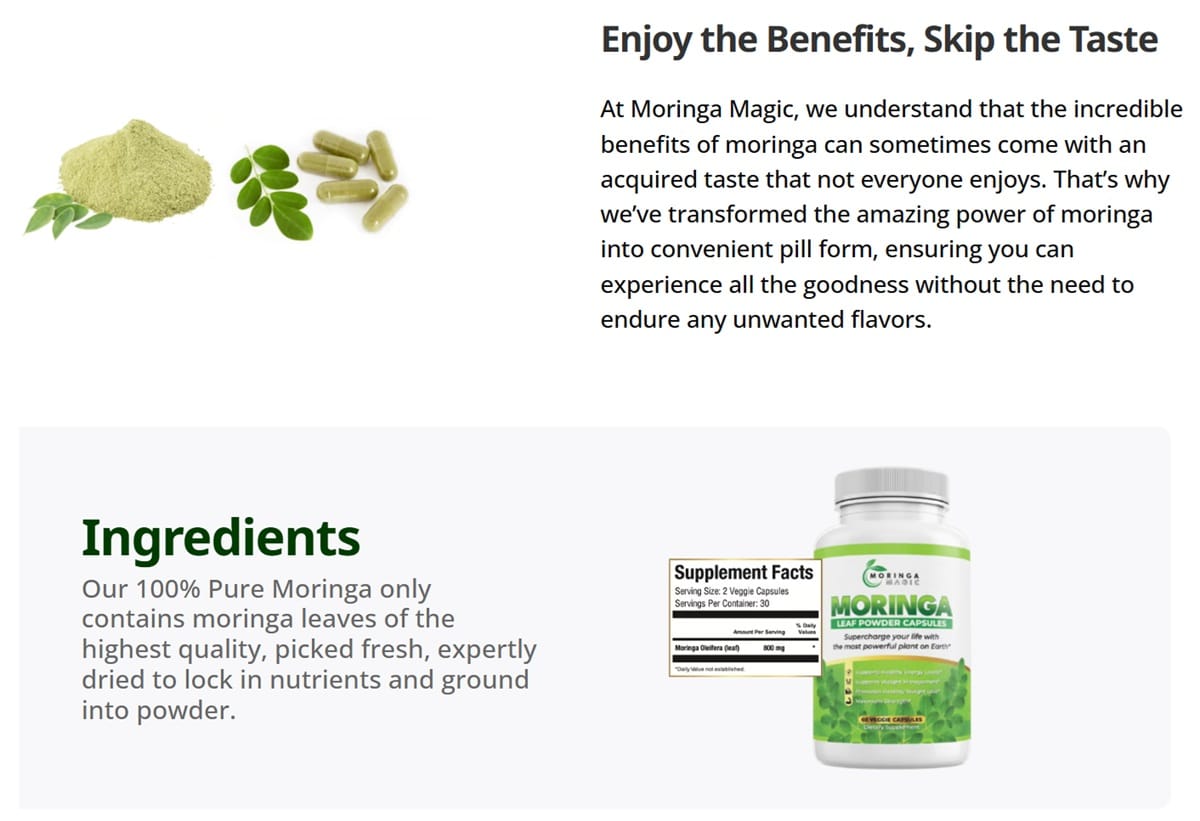 Pros And Cons With Moringa Magic