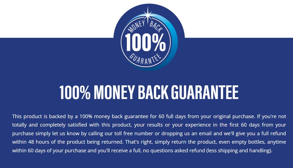 Renew Money Back Guarantee