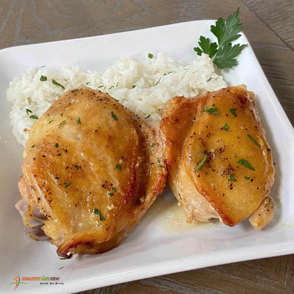 Baked Honey Mustard Chicken Thigh Healthy