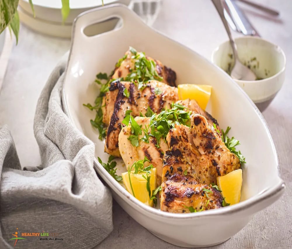 Grilled Lemon Herb Chicken Thigh Healthy