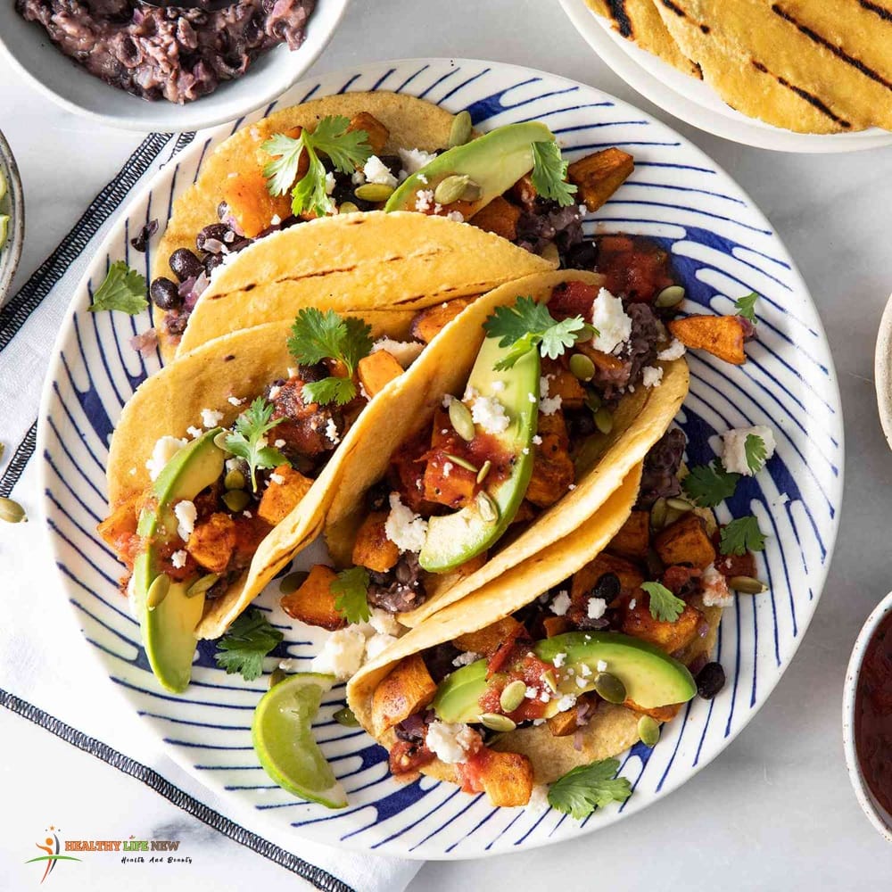 Sweet Potato And Black Bean Tacos Easy Pregnancy Meals