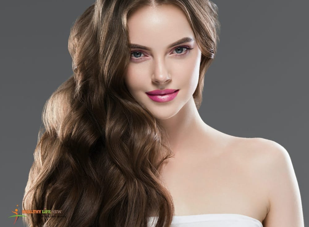 Long Hair Woman Beautiful Face Healthy Hair