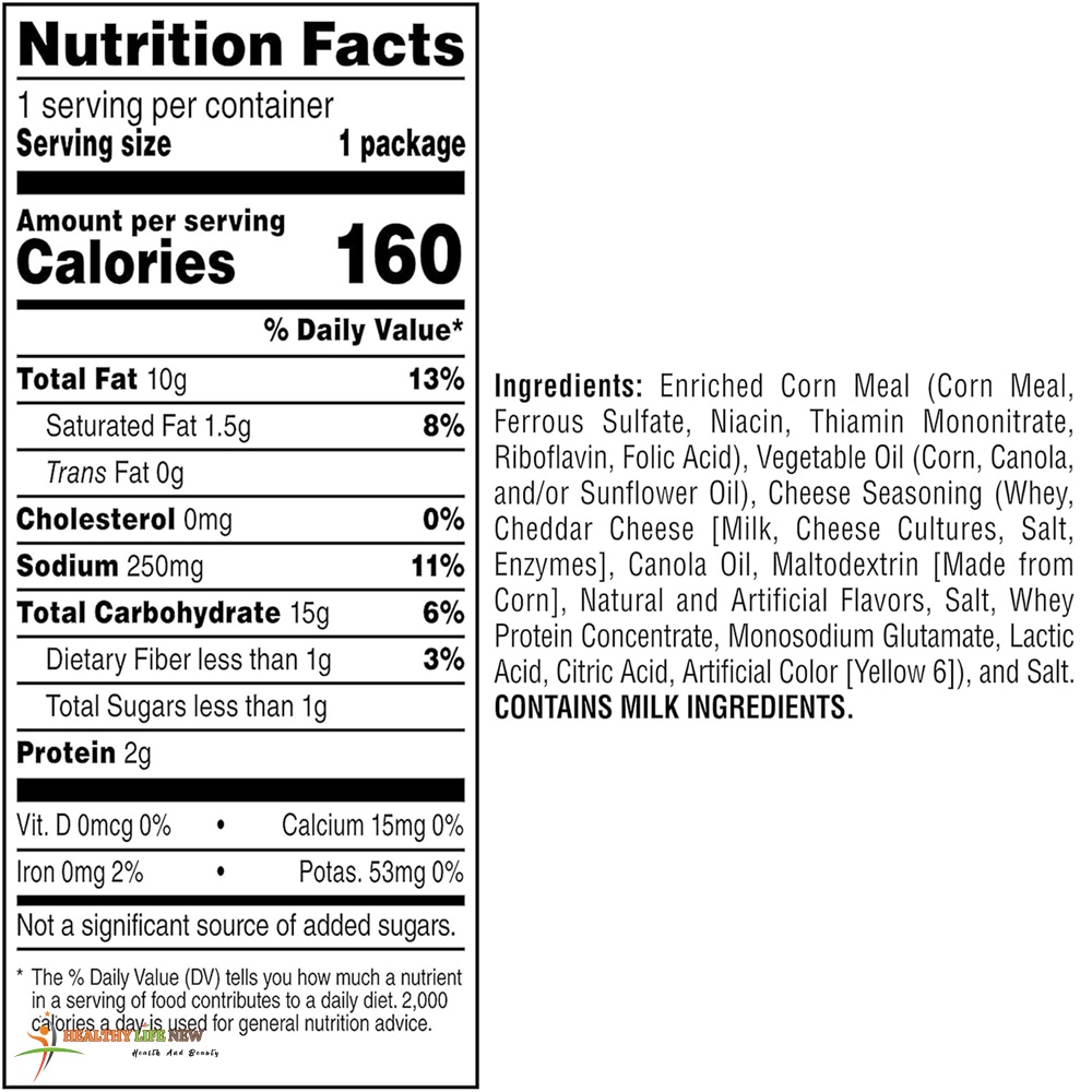 Ingredients In Cheetos